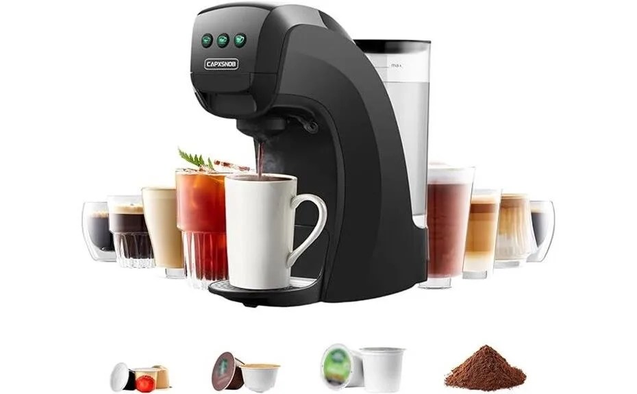 compact versatile coffee maker