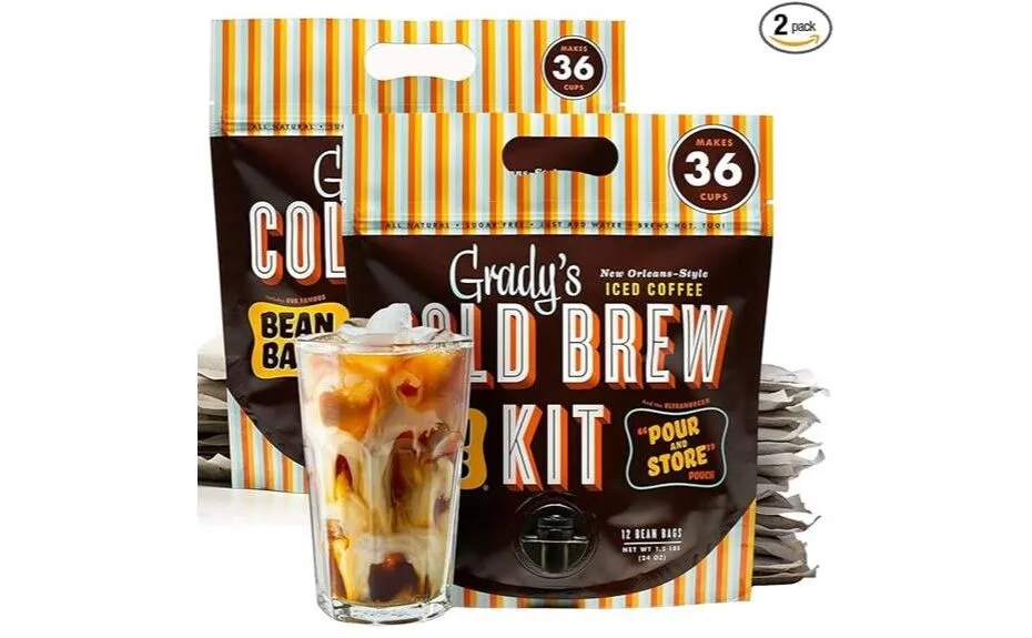 convenient cold brew pouches