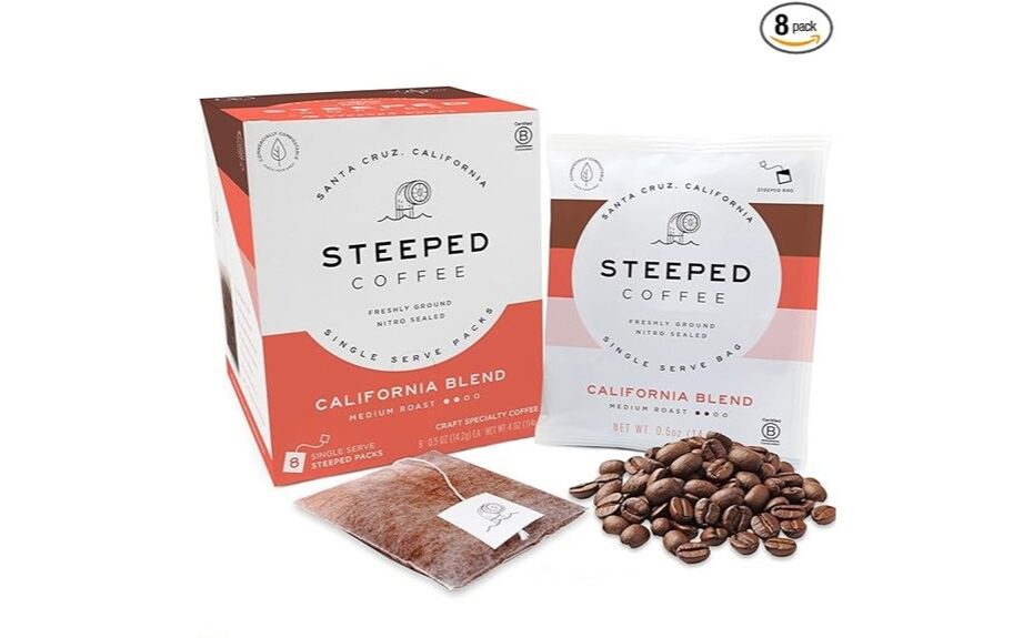convenient single serve coffee