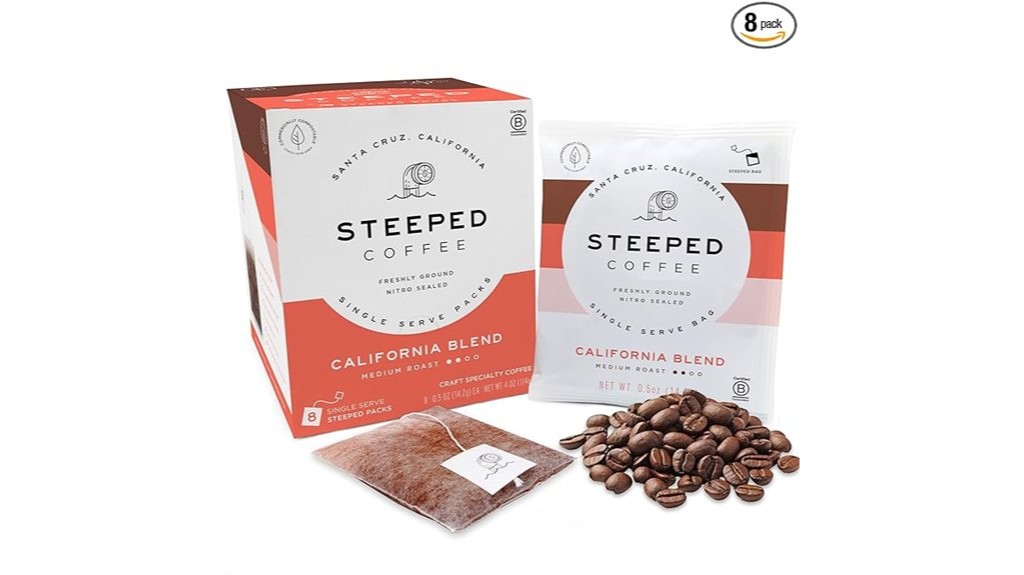 convenient single serve coffee