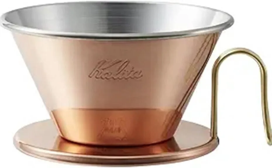 copper coffee dripper review