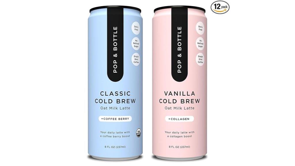 creamy oat milk lattes