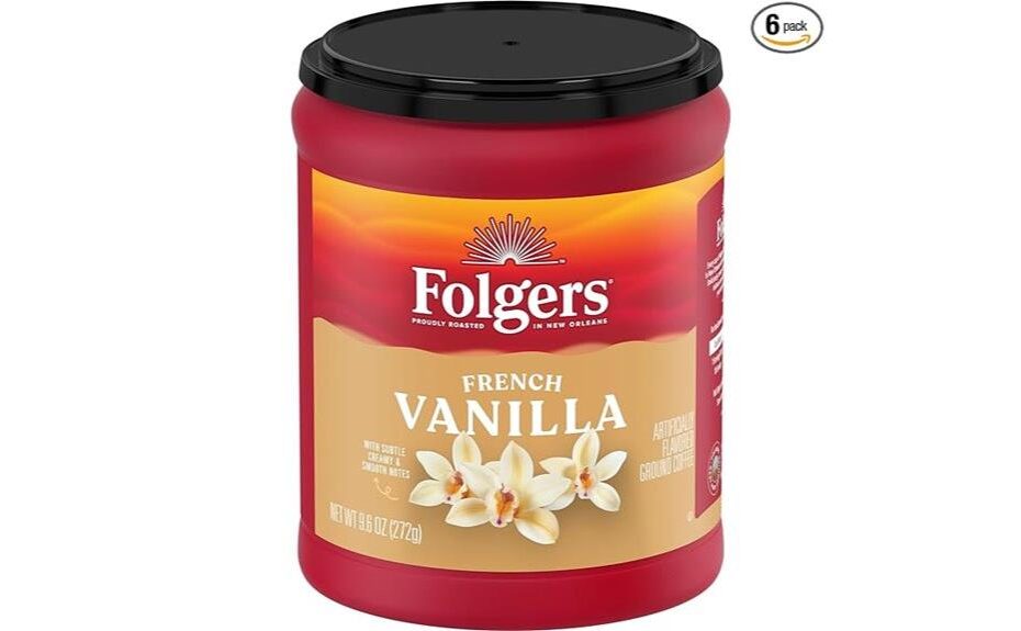 creamy sweet vanilla coffee