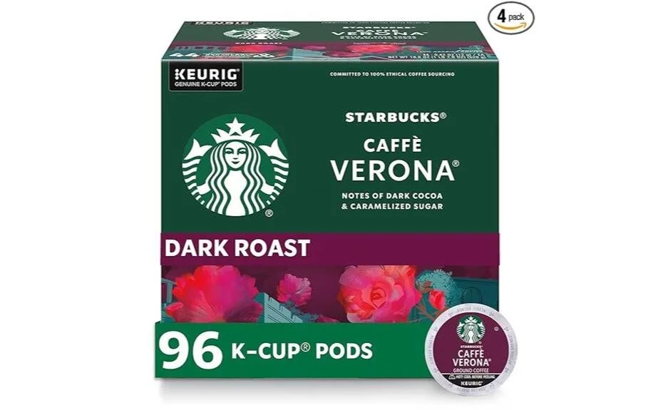 dark rich chocolatey coffee blend
