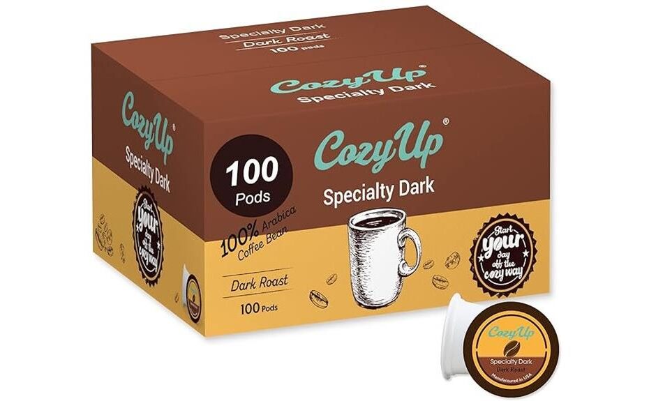 dark roast coffee pods
