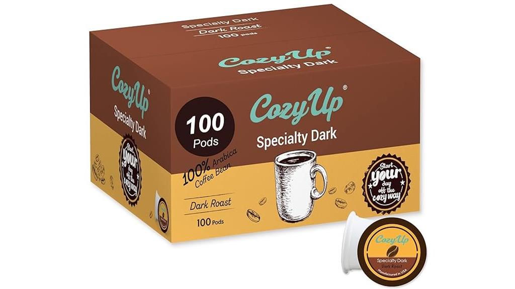 dark roast coffee pods