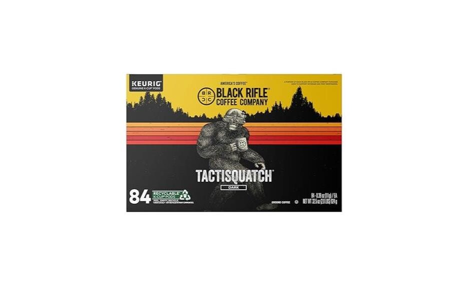 dark roast coffee pods