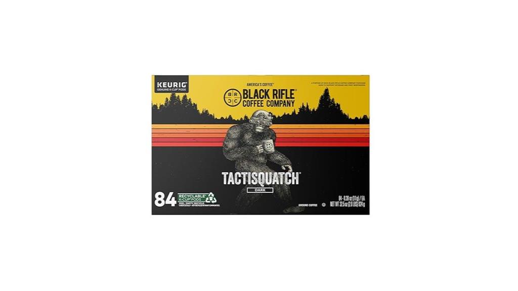 dark roast coffee pods