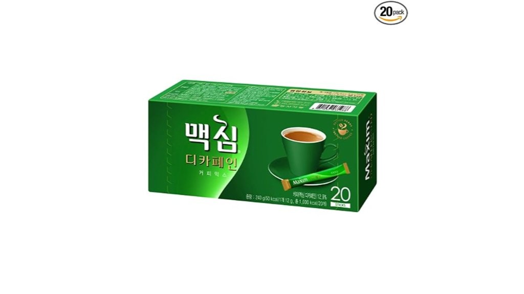 decaf coffee mix review