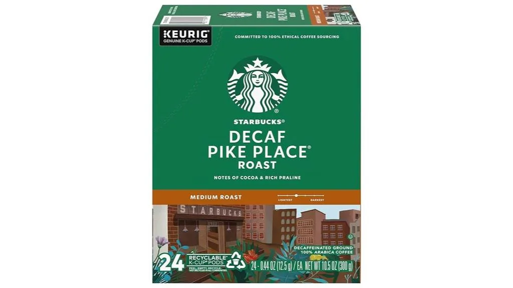 decaf coffee pod review