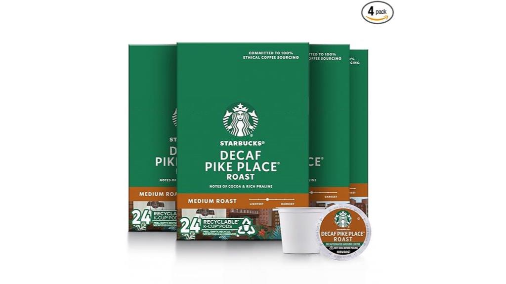 decaf coffee pod review