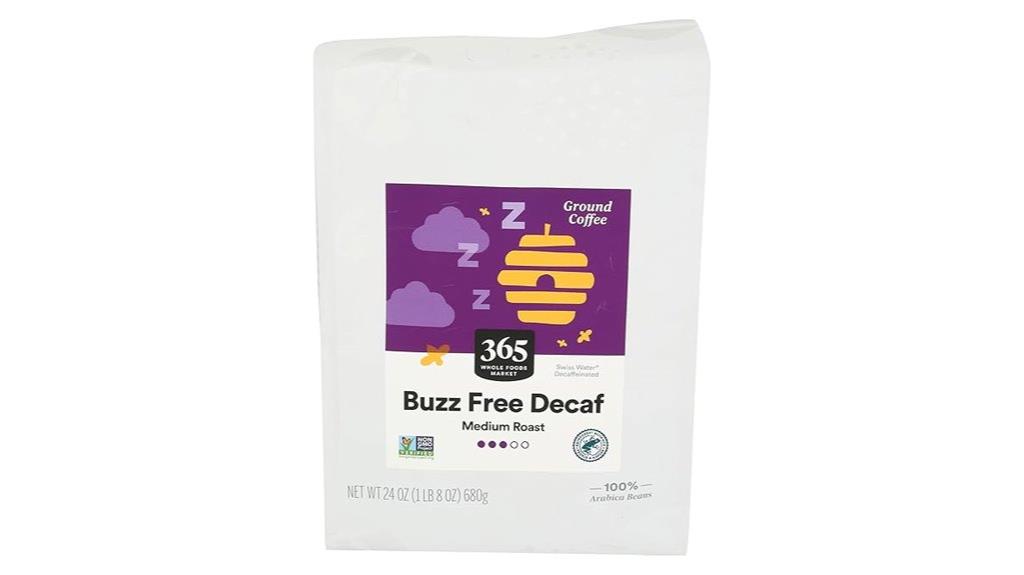 decaf coffee rich smooth