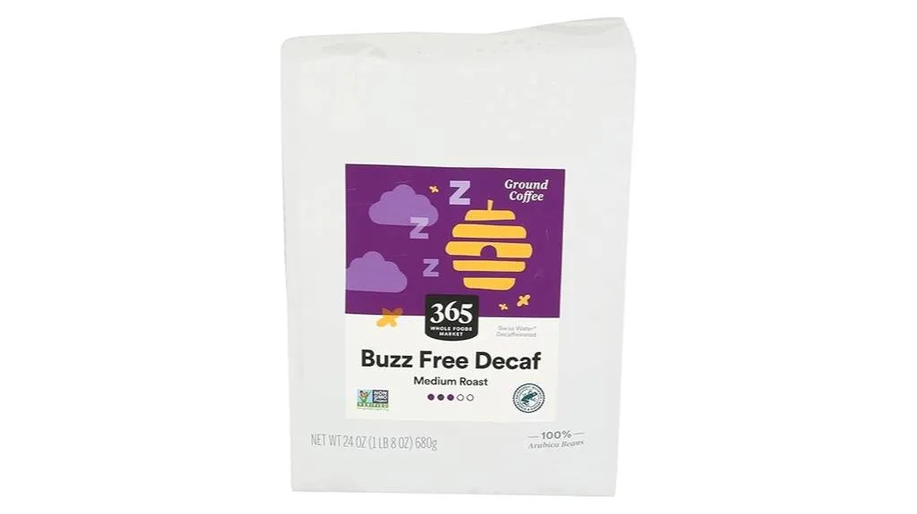decaf coffee rich smooth