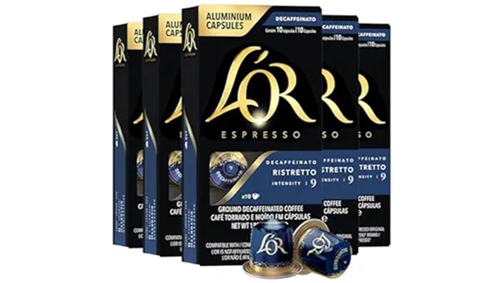 decaf espresso capsules review