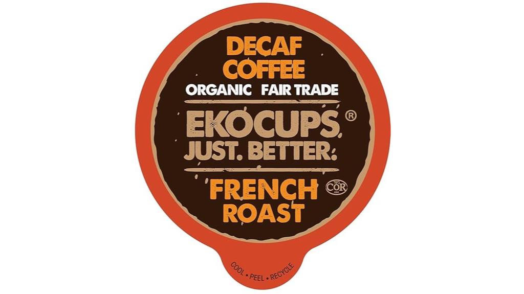 decaf french roast pods