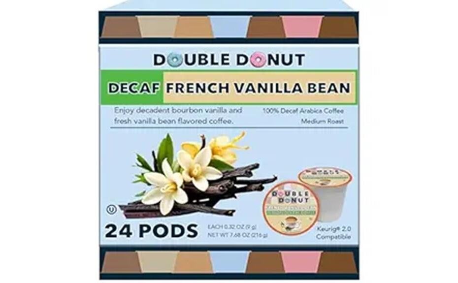 decaf french vanilla pods