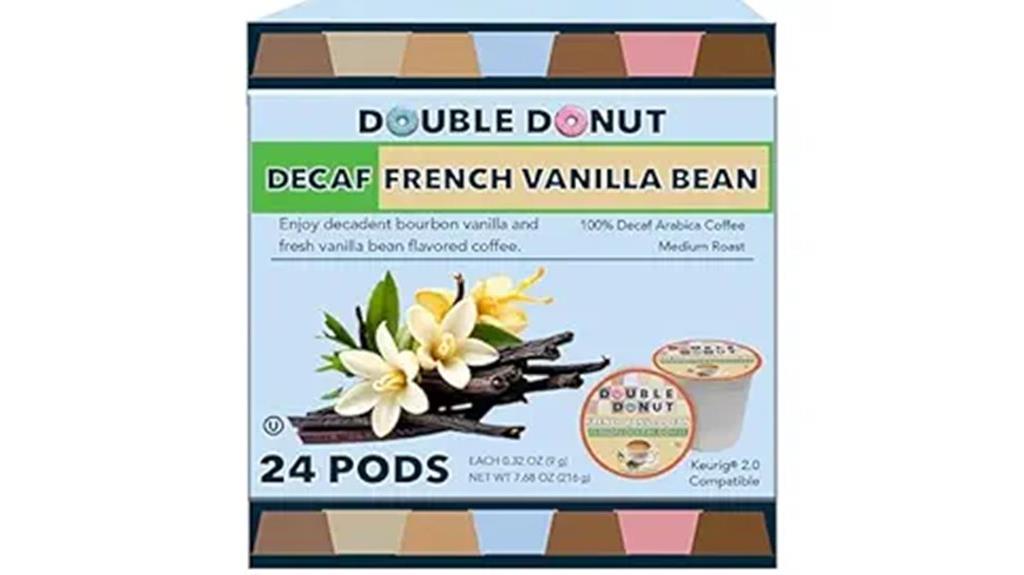 decaf french vanilla pods