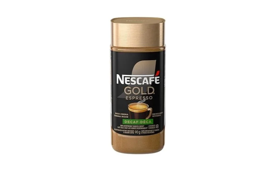 decaf instant espresso coffee