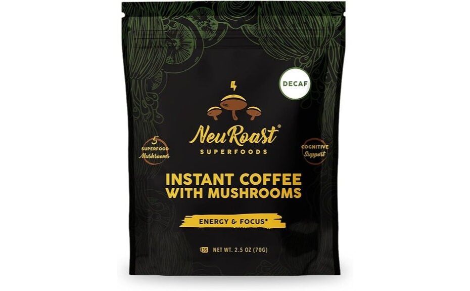 decaf mushroom coffee review