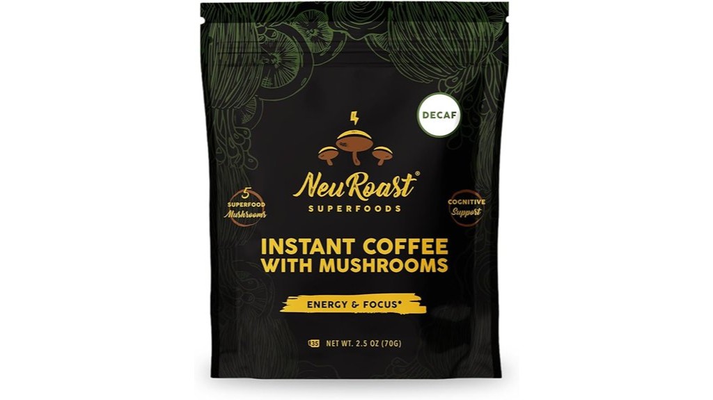 decaf mushroom coffee review