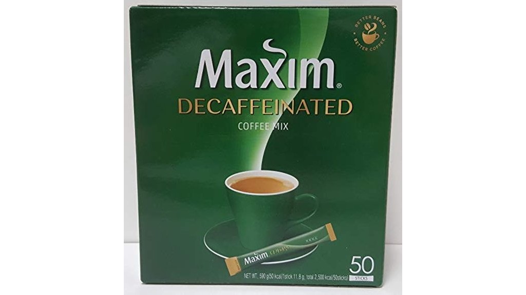 decaffeinated coffee mix review