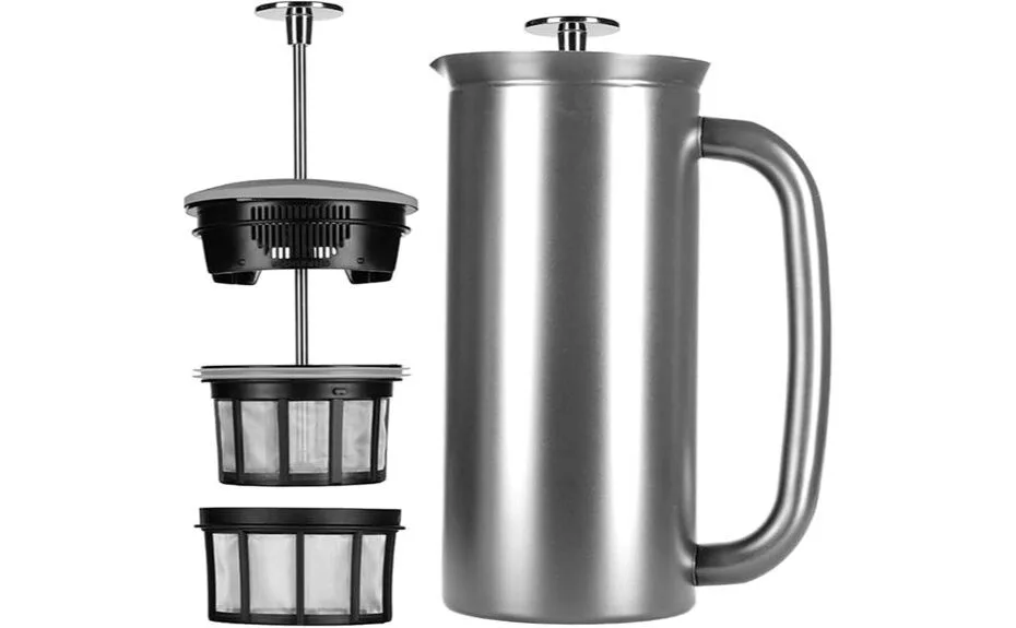double walled french press