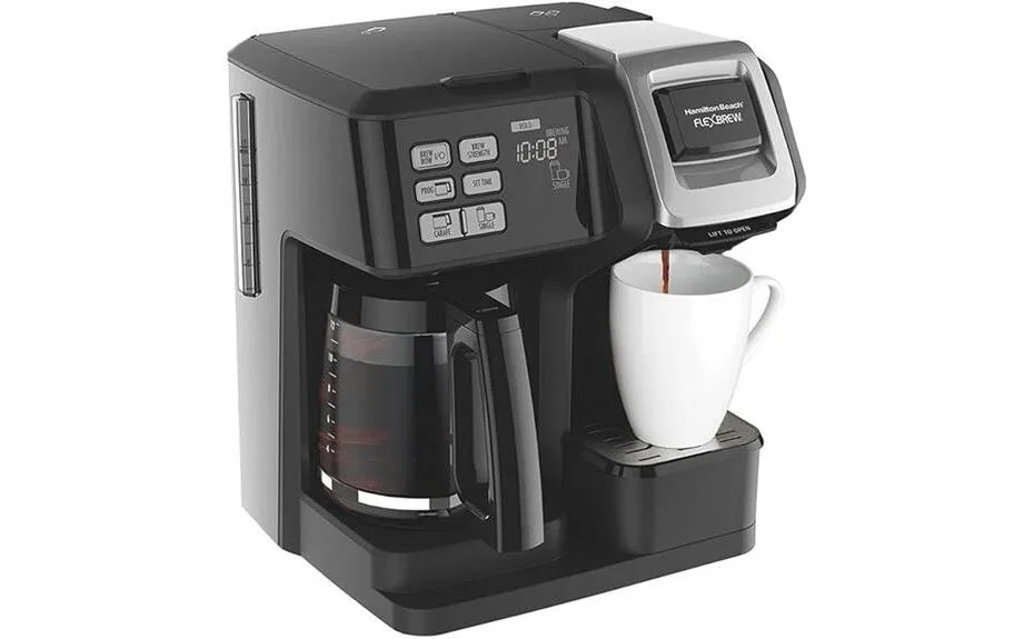 dual coffee maker functionality