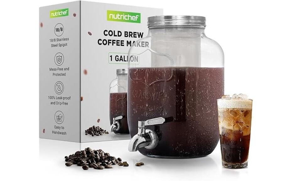 efficient cold brew system