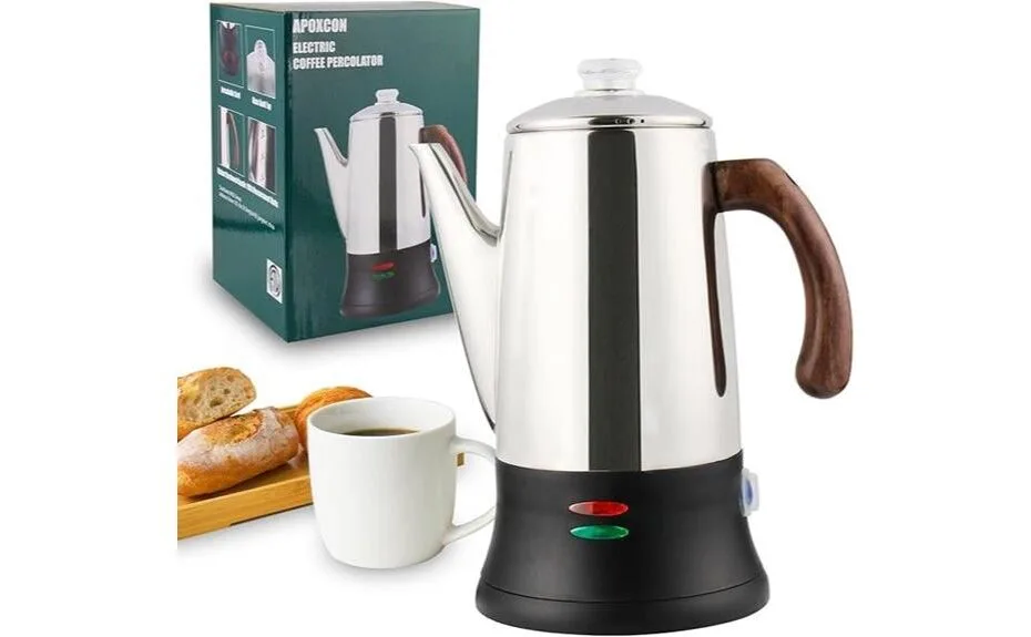 efficient electric coffee brewing