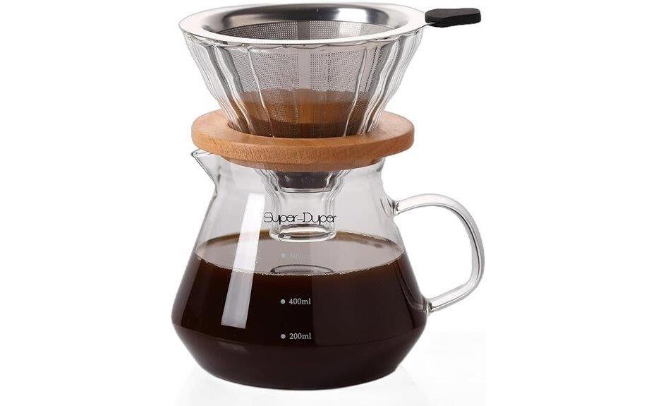 efficient glass coffee maker