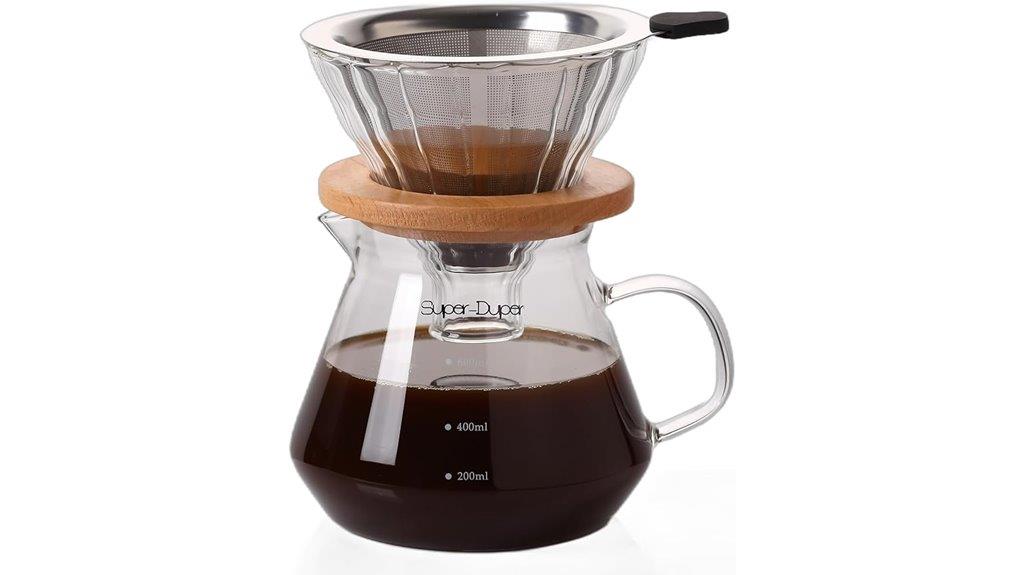 efficient glass coffee maker