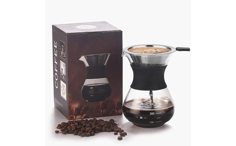efficient manual coffee brewing