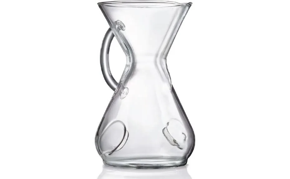 elegant glass pour over design