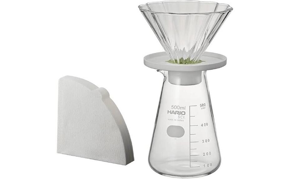 elegant tea brewing set
