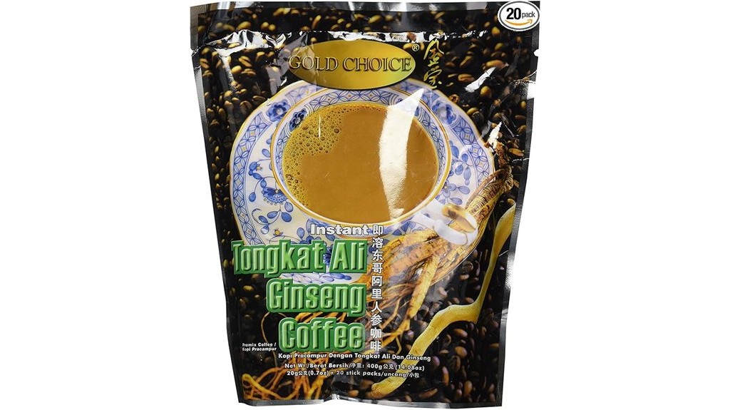 energy boosting herbal coffee blend