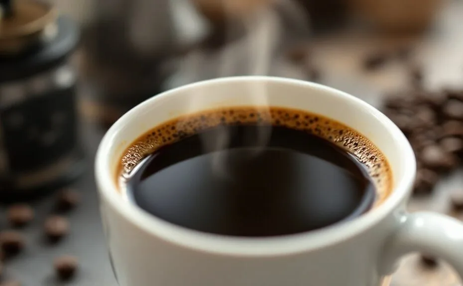 excessive coffee concentration detected