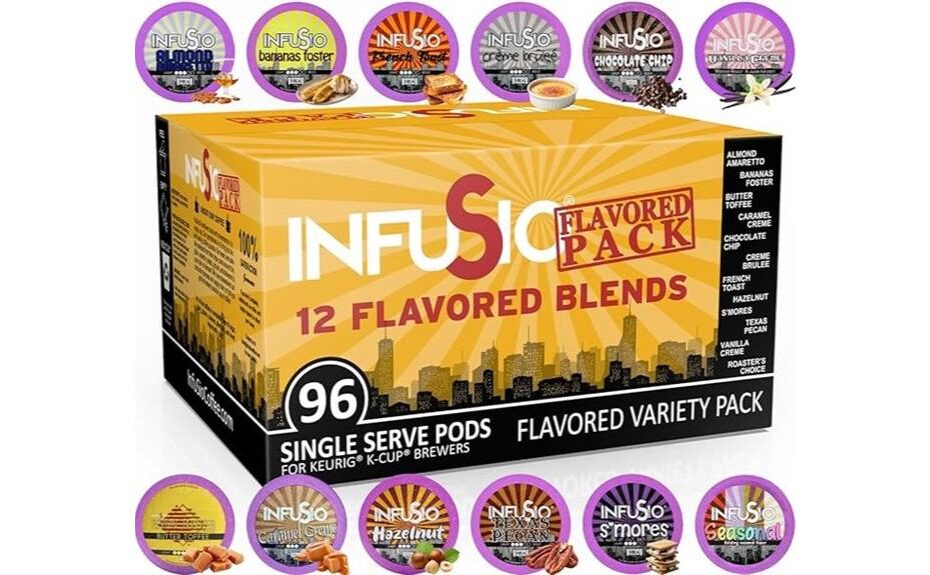 flavored coffee pods review