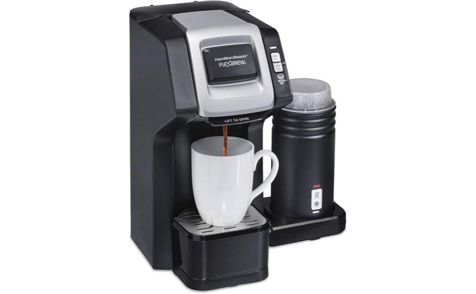 flexible coffee brewing machine