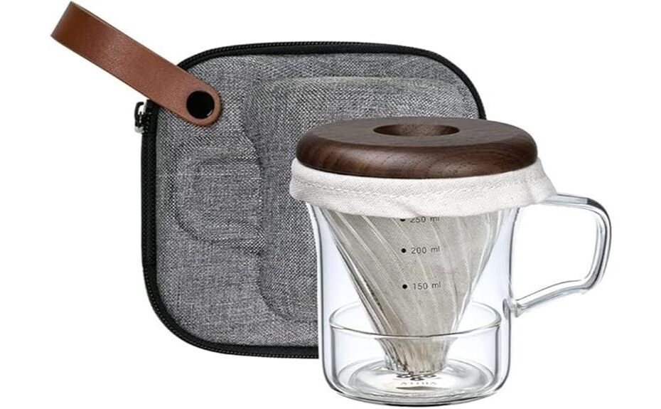 glass pour over design