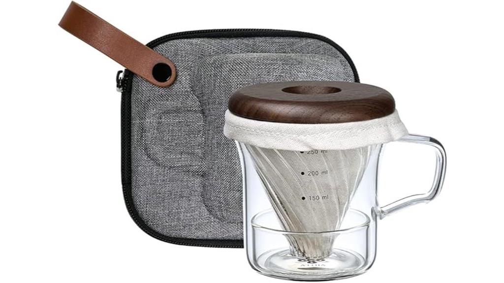 glass pour over design