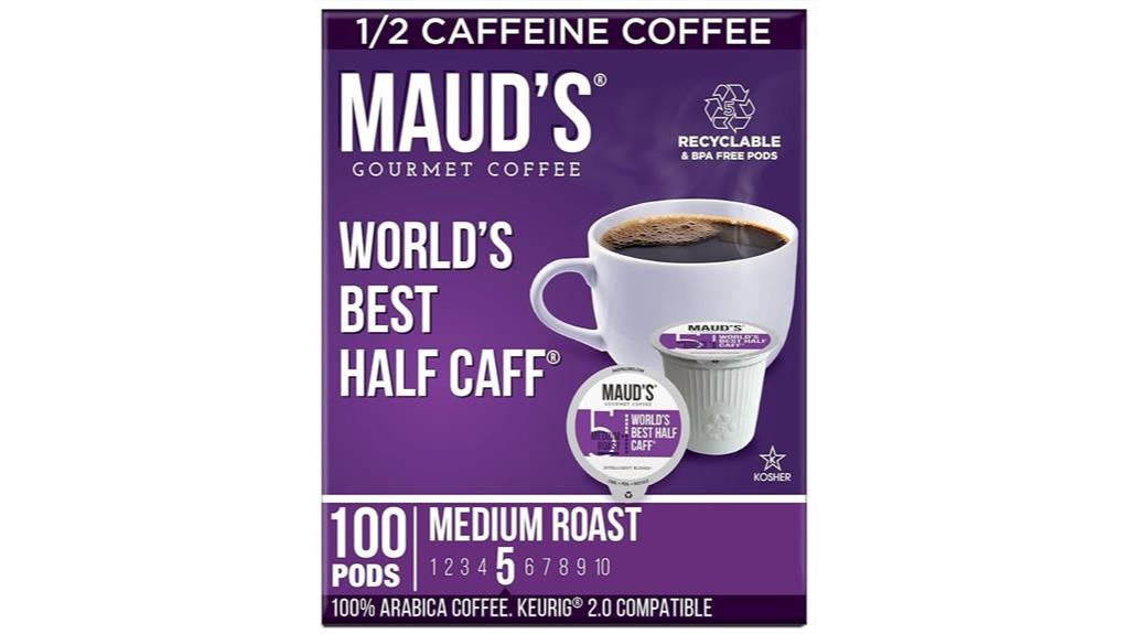 half caff coffee pods review