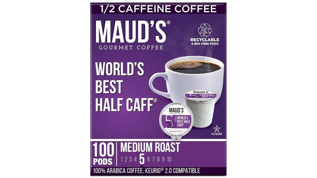 half caff coffee pods review
