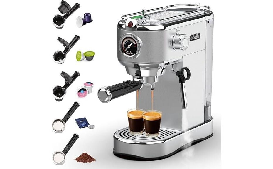 high pressure espresso performance