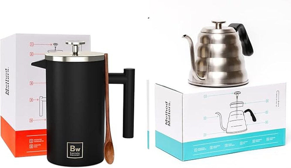 high quality coffee brewing