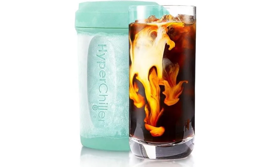 iced coffee cooling device