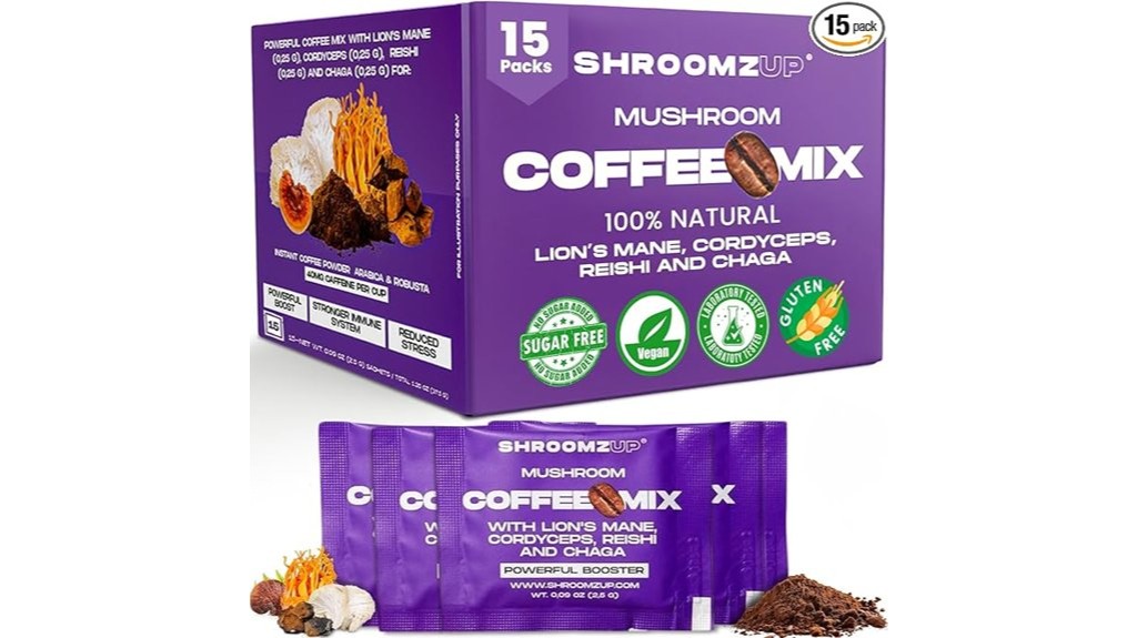 instant mushroom coffee review