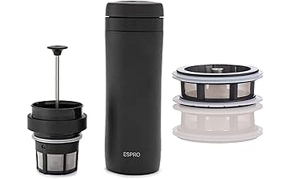 insulated french press brewing