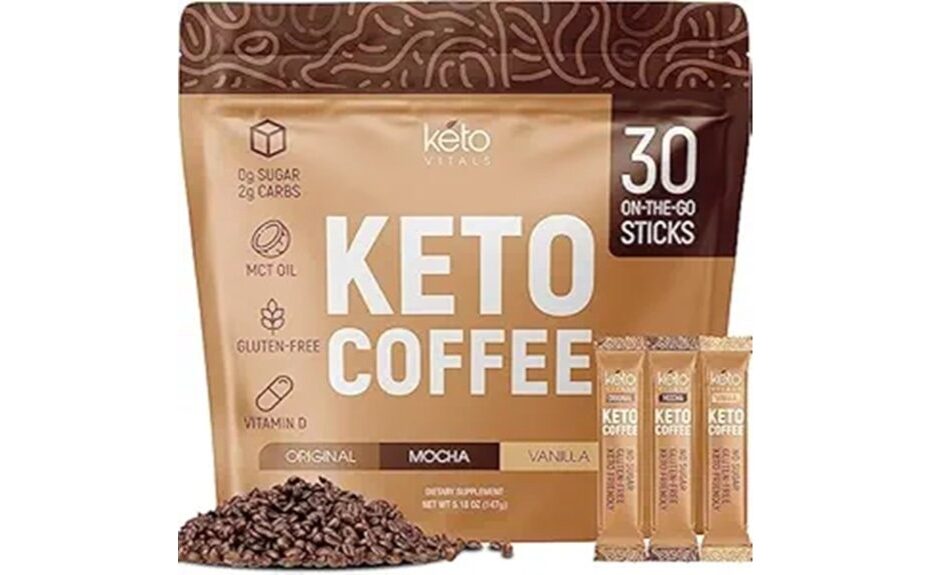 keto coffee powder review