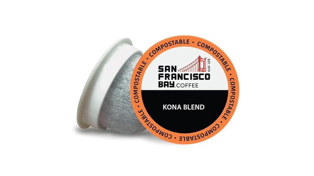 kona blend coffee pods