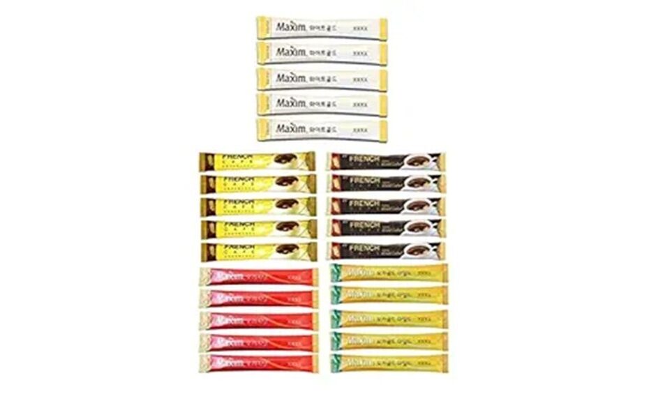 korean instant coffee variety